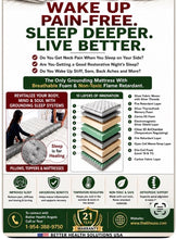 Load image into Gallery viewer, Ultra Tech Platinum Collection Plus Grounding Mattress