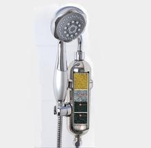 Load image into Gallery viewer, Soft 'N Clean 5-Stage Stainless Steel Shower Filter and Softener