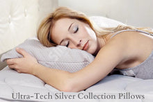 Load image into Gallery viewer, Patented Memo-Temp Silver Ion Hypoallergenic Adjustable Pillow
