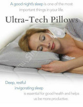 Load image into Gallery viewer, Patented Memo-Temp Silver Ion Hypoallergenic Adjustable Pillow
