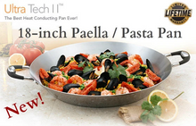 Load image into Gallery viewer, Ultra-Tech 18&quot; Paella and Pasta Pan
