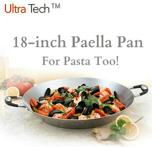 Ultra-Tech 18" Paella and Pasta Pan