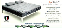 Load image into Gallery viewer, Ultra Tech Silver Sleep Collection Grounding Mattress
